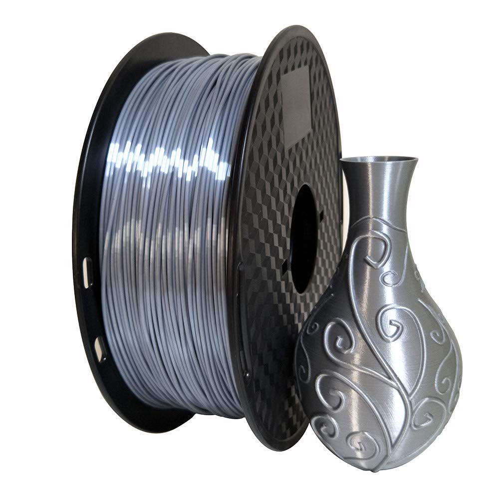 Filament PLA+ Silver 1,75 mm 1kg 3d maroc