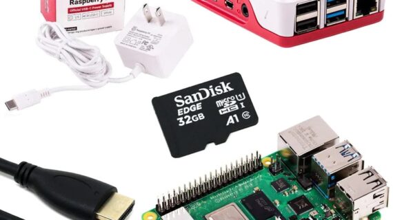 Kit Raspberry Pi 4 Modèle B Développement Kit RAM 2G 4 Core 1.5Ghz
